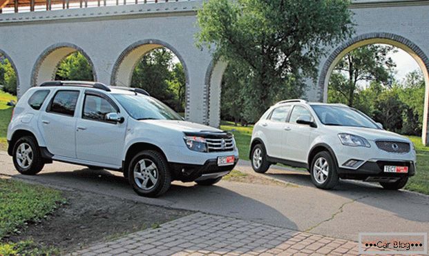 Renault Duster und SsangYong Actyon - zwei preiswerte SUV