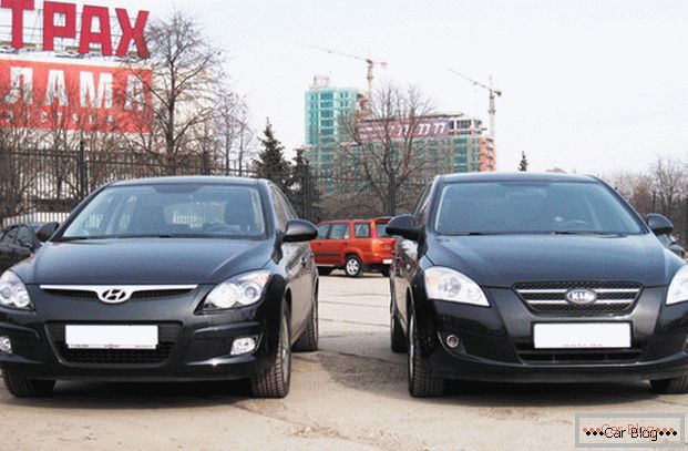 Zwillingsgegner Ein Vergleich Von Kia Ceed Und Hyundai I30