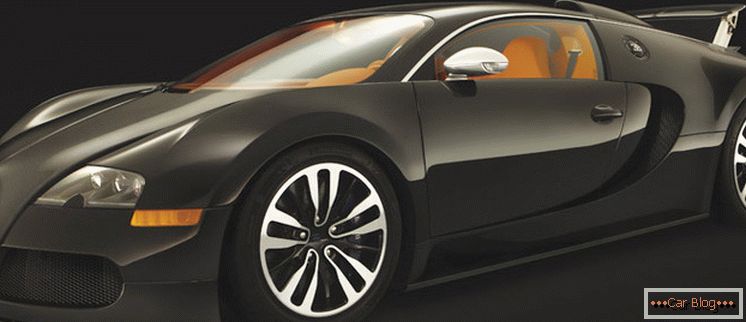 Bugatti Veyron schwarzes Blut