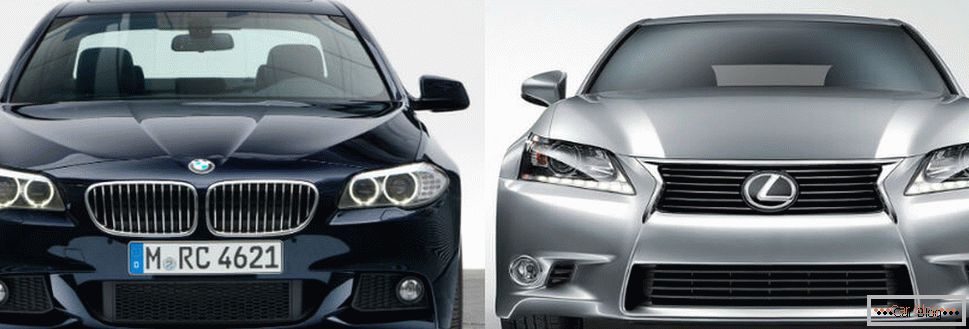 BMW und Lexus Autos