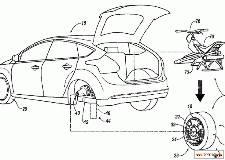 Ford оснастит свои модели колесами-трансформерами в скором будущем