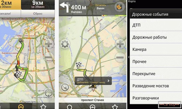 So verwenden Sie den Yandex-Navigator für Android