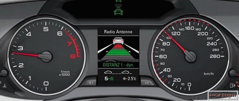 Was ist adaptive Geschwindigkeitsregelung in einem Personenkraftwagen