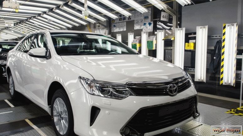 Produktion des neuen Toyota Camry