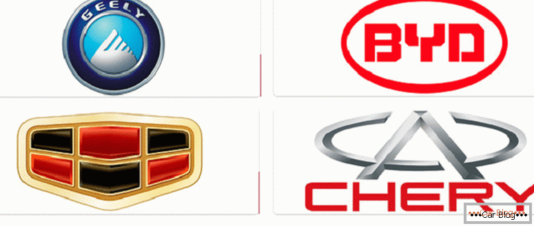 Was ist die Liste der Marken chinesischer Autos?