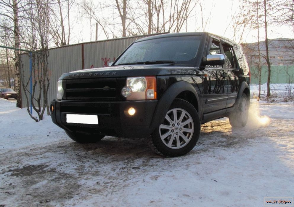 Land Rover Discovery 3-Fahrzeug mit einer Laufleistung im Sekundärmarkt