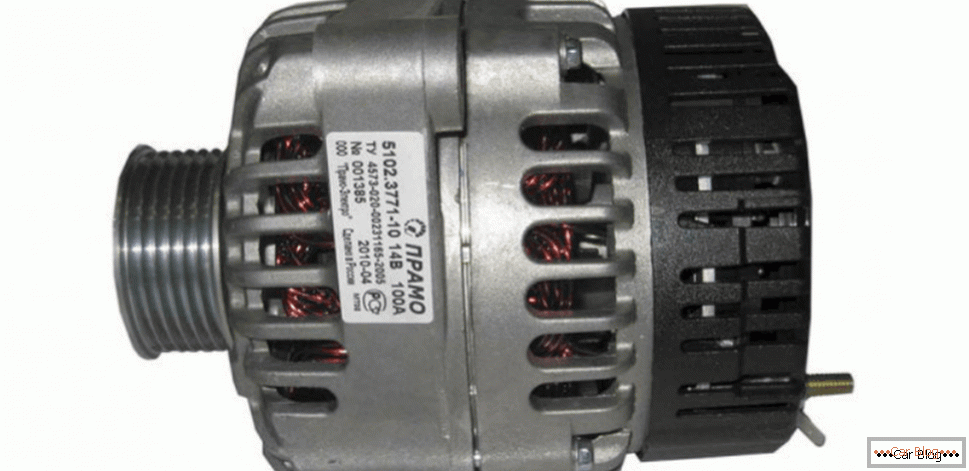 Der Generator für das Lada-Priorat 5102.3771