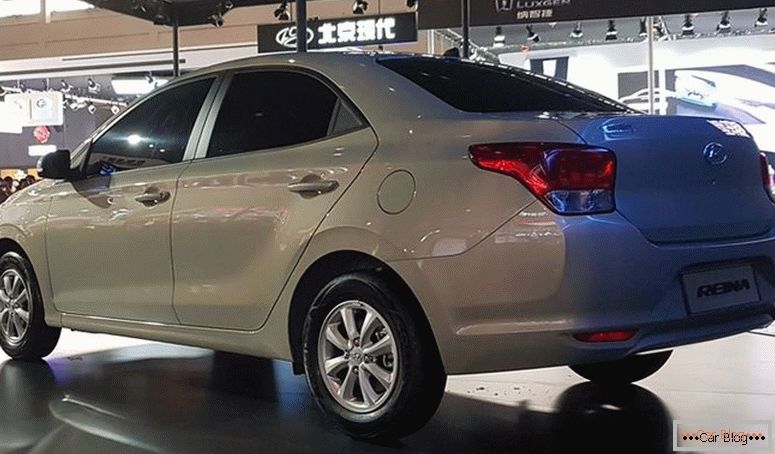 На автовыставке в Чунцине продемонстрировали самый дешевый Hyundai-Königin