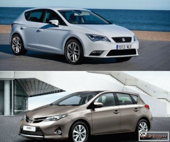 Vergleich Toyota Auris und Seat Leon