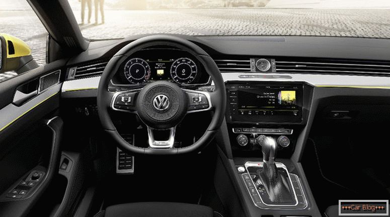 Deutsche brachten Alternativen zu Volkswagen CC in Genf - Fließheck Volkswagen Arteon