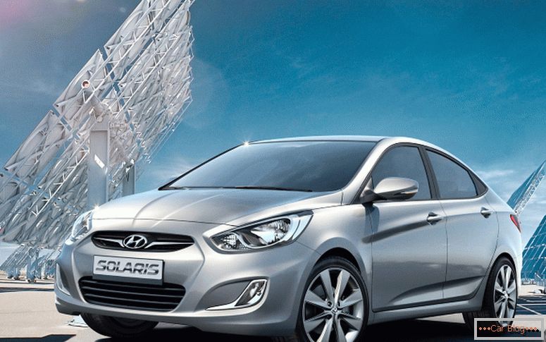 Hyundai Solaris neue Aufstellung