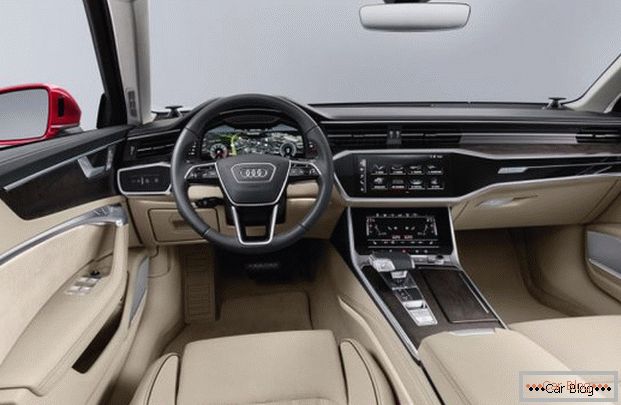Innenraum und Innenraum Audi A6 C8