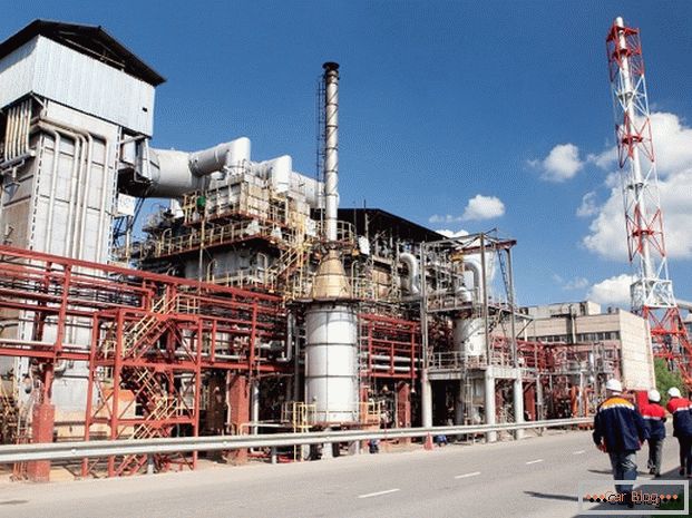 Moskau Raffinerie produziert Dieselkraftstoff