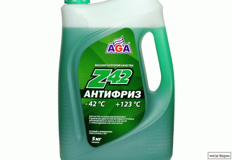 Frostschutzmittel Z42 aga