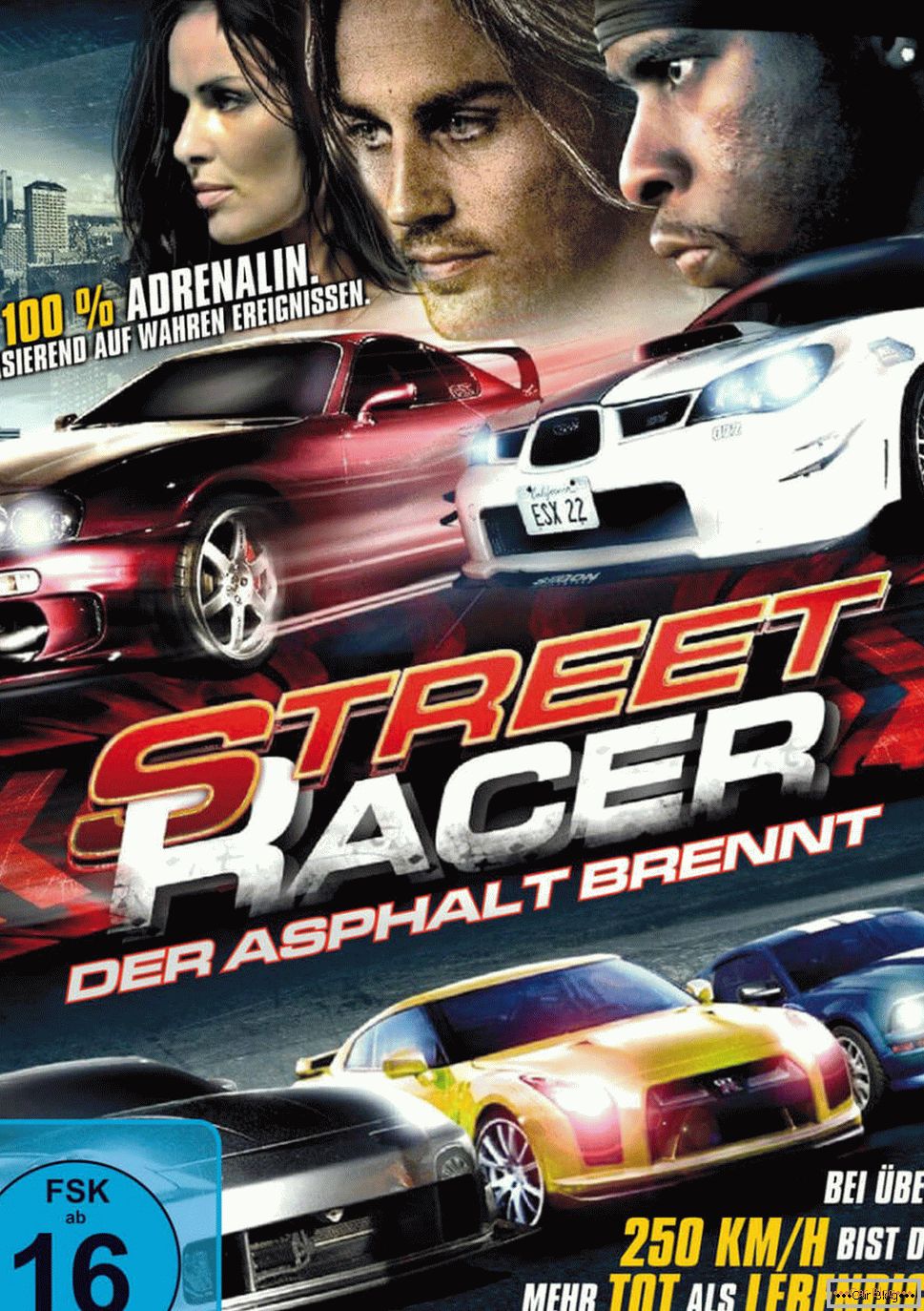 Plakat für den Film Street Racer