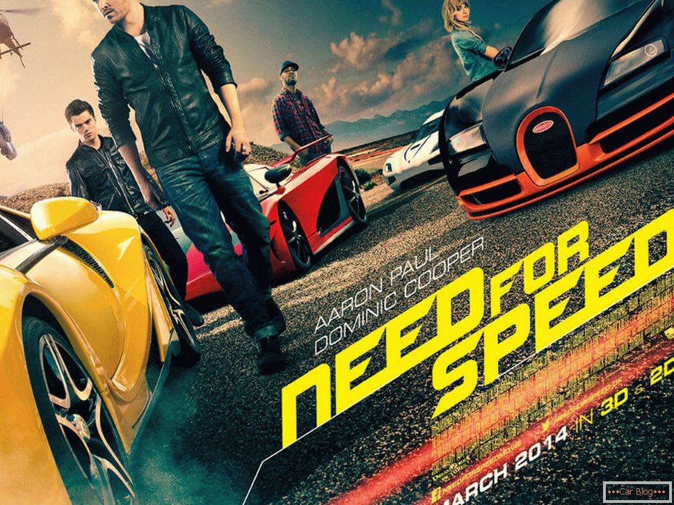 Plakat für den Film Need for Speed
