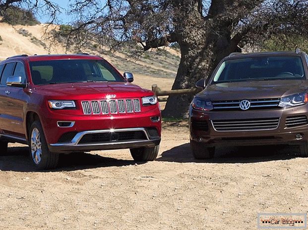 Volkswagen Tuareg und Jeep Grand Cherokee - что же лучше?