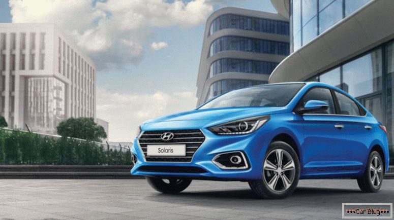 Überprüfung der neuen Hyundai Solaris der zweiten Generation