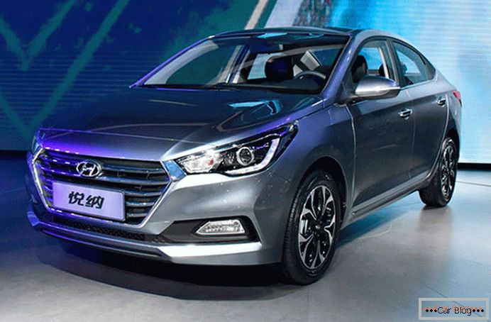 Chinesische Version von Hyundai Solaris