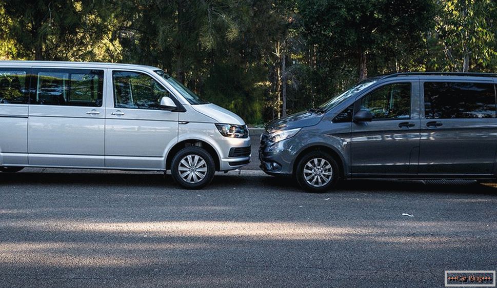 Welchen Minivan wählen Sie: Mercedes-Benz Vito oder Volkswagen Transporter T5