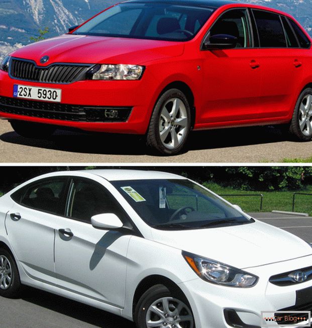 Skoda Rapid und Hyundai Solaris - welches Auto wird besser?