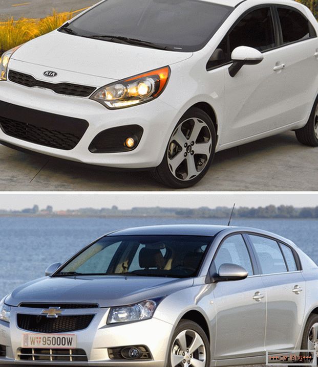 Kia Rio und Chevrolet Cruze - какой же Limousine лучше?