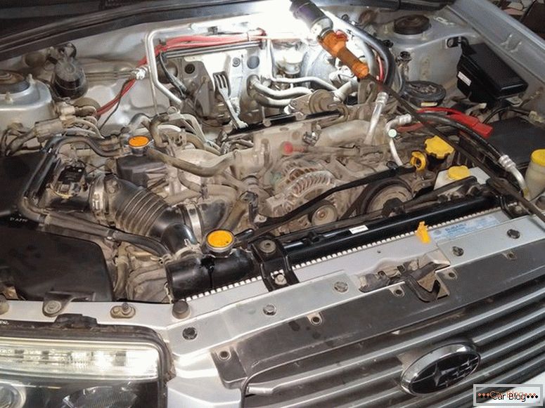 Reparatur des Subaru Forester Turbo-Motors