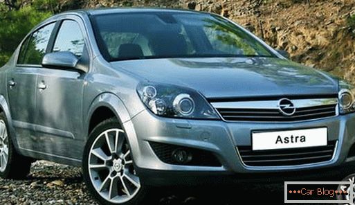 Spezifikationen der Opel Astra-Familie