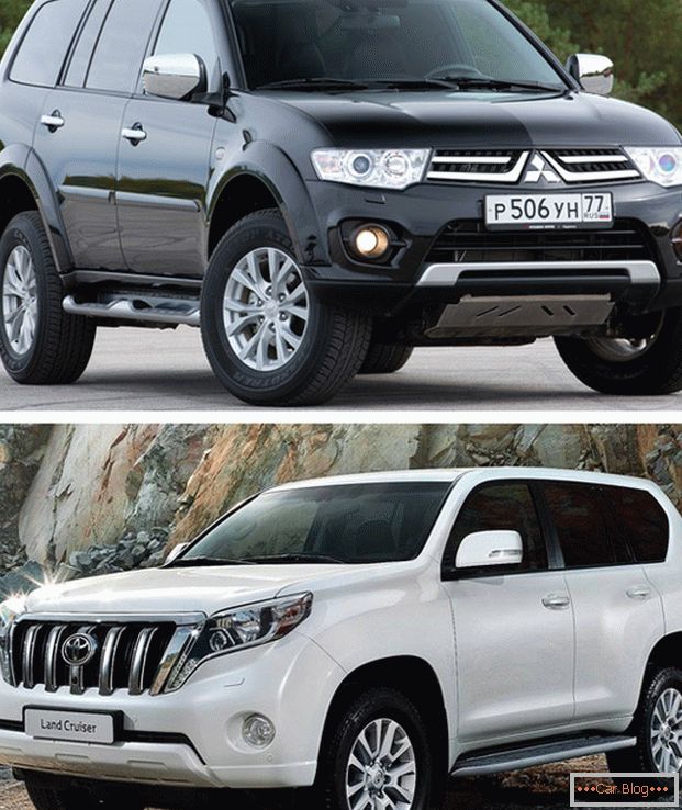 Mitsubishi Pajero und Toyota Land Cruiser Prado – какой внедорожник лучше выбрать?