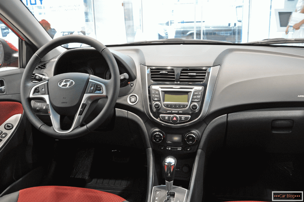 Hyundai Solaris Autoinnenraum