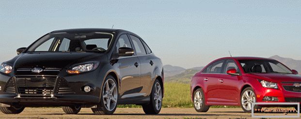 Ford Focus und Chevrolet Cruze - zwei Limousinen mit ähnlichem Charakter