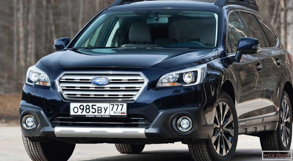 Японцы в апреле привезут в Россию новый universelles Subaru Outback 2016